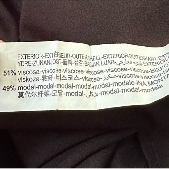 Zara Dark Floral Midi Dress Medium Black Ruffle Whimsigoth Fairy Dark Romantic - Picture 9 of 10